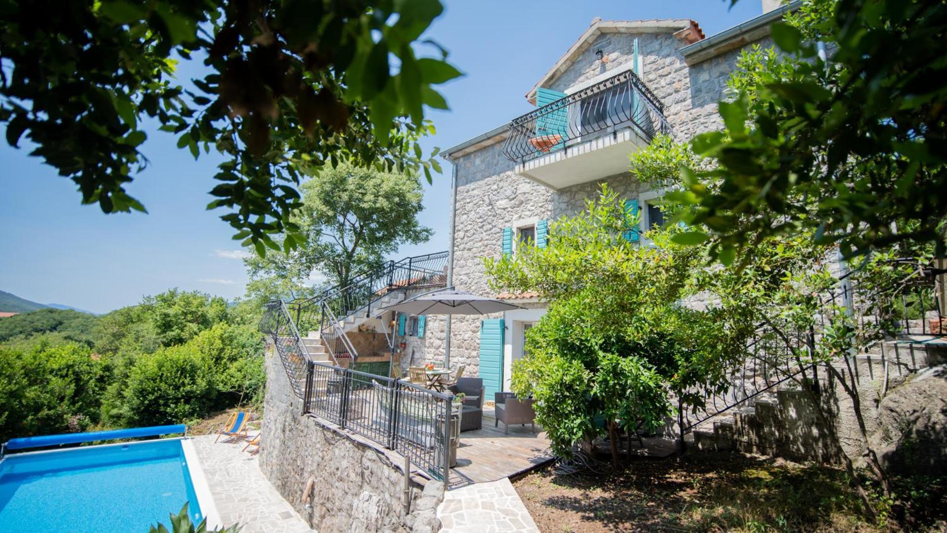 Villa Toscana With A Pool Тиват Екстер'єр фото
